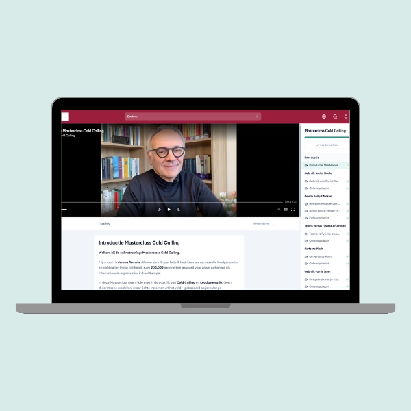 Online training cold calling